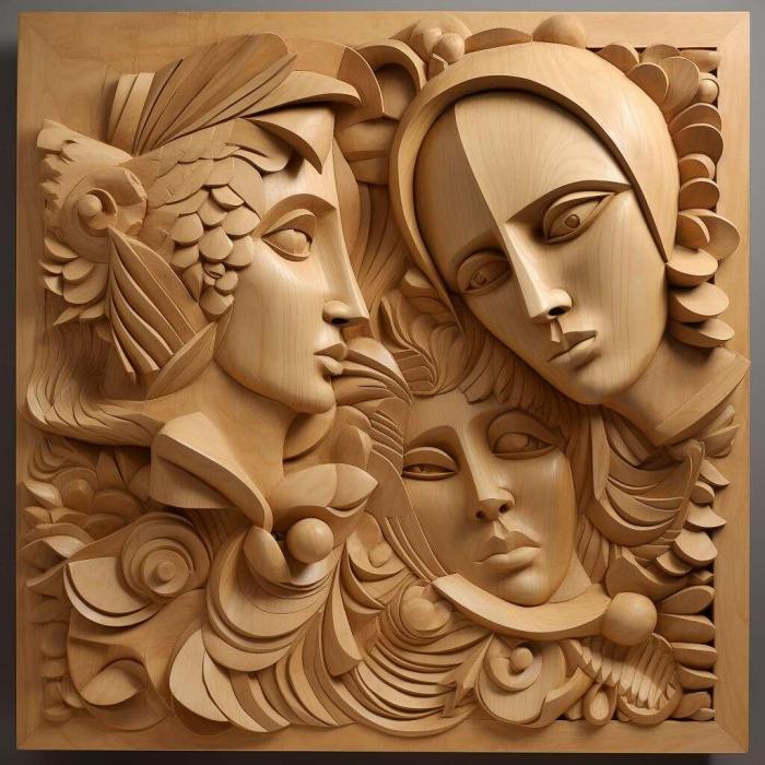 نموذج ثلاثي الأبعاد لآلة CNC 3D Art 